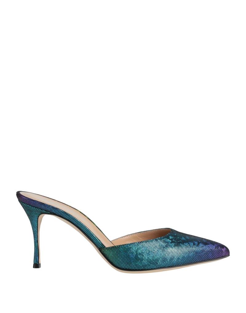 SERGIO ROSSI Mules & Clogs Damen Blau von SERGIO ROSSI