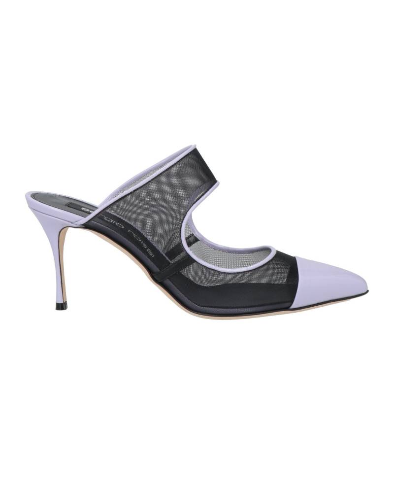 SERGIO ROSSI Mules & Clogs Damen Lila von SERGIO ROSSI