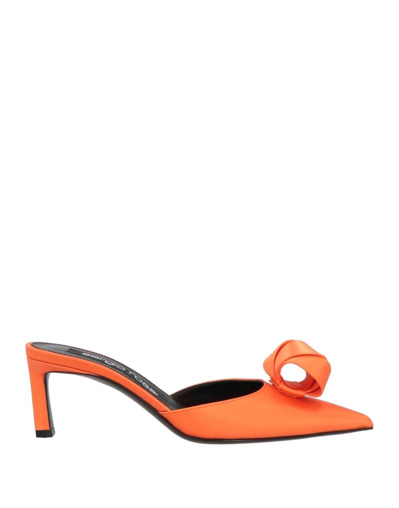 SERGIO ROSSI Mules & Clogs Damen Orange von SERGIO ROSSI