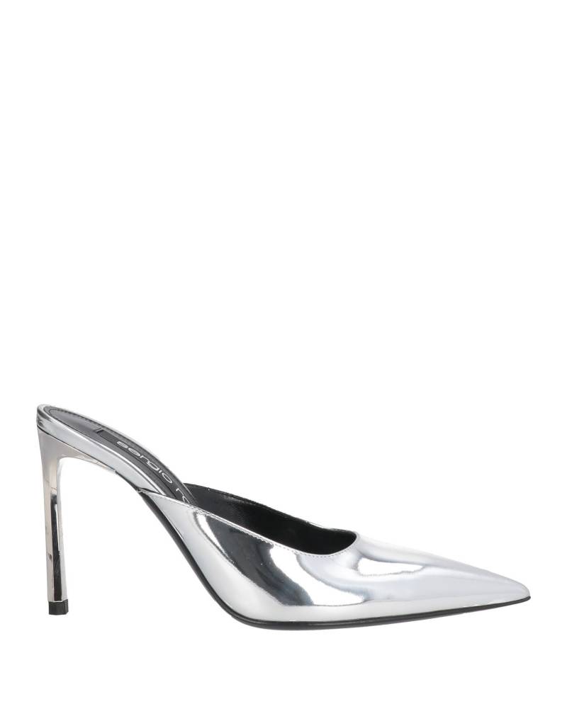 SERGIO ROSSI Mules & Clogs Damen Silber von SERGIO ROSSI