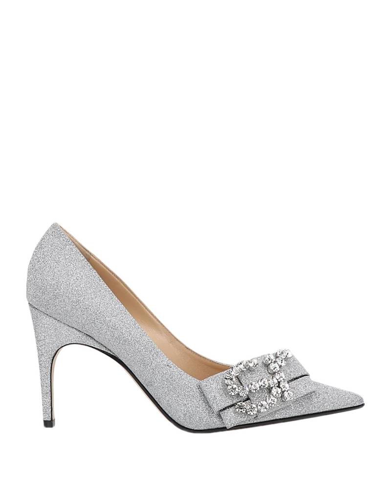 SERGIO ROSSI Pumps Damen Silber von SERGIO ROSSI