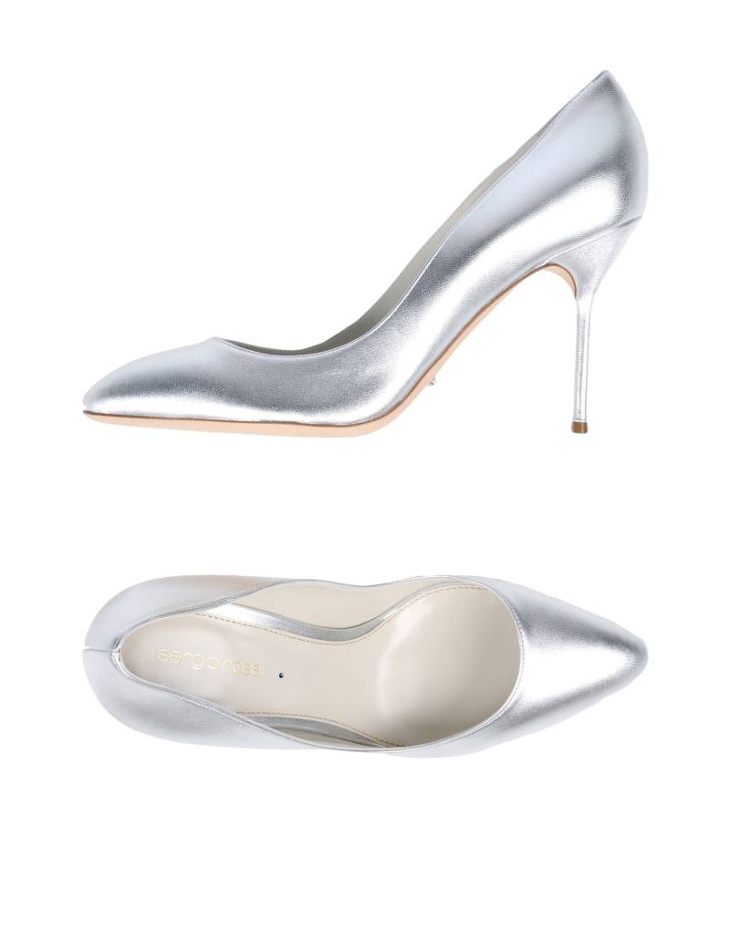 SERGIO ROSSI Pumps Damen Silber von SERGIO ROSSI