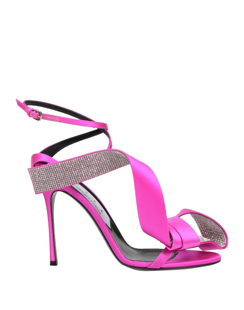 SERGIO ROSSI Sandale Damen Fuchsia von SERGIO ROSSI