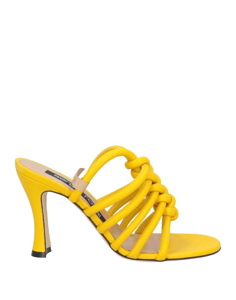 SERGIO ROSSI Sandale Damen Gelb von SERGIO ROSSI