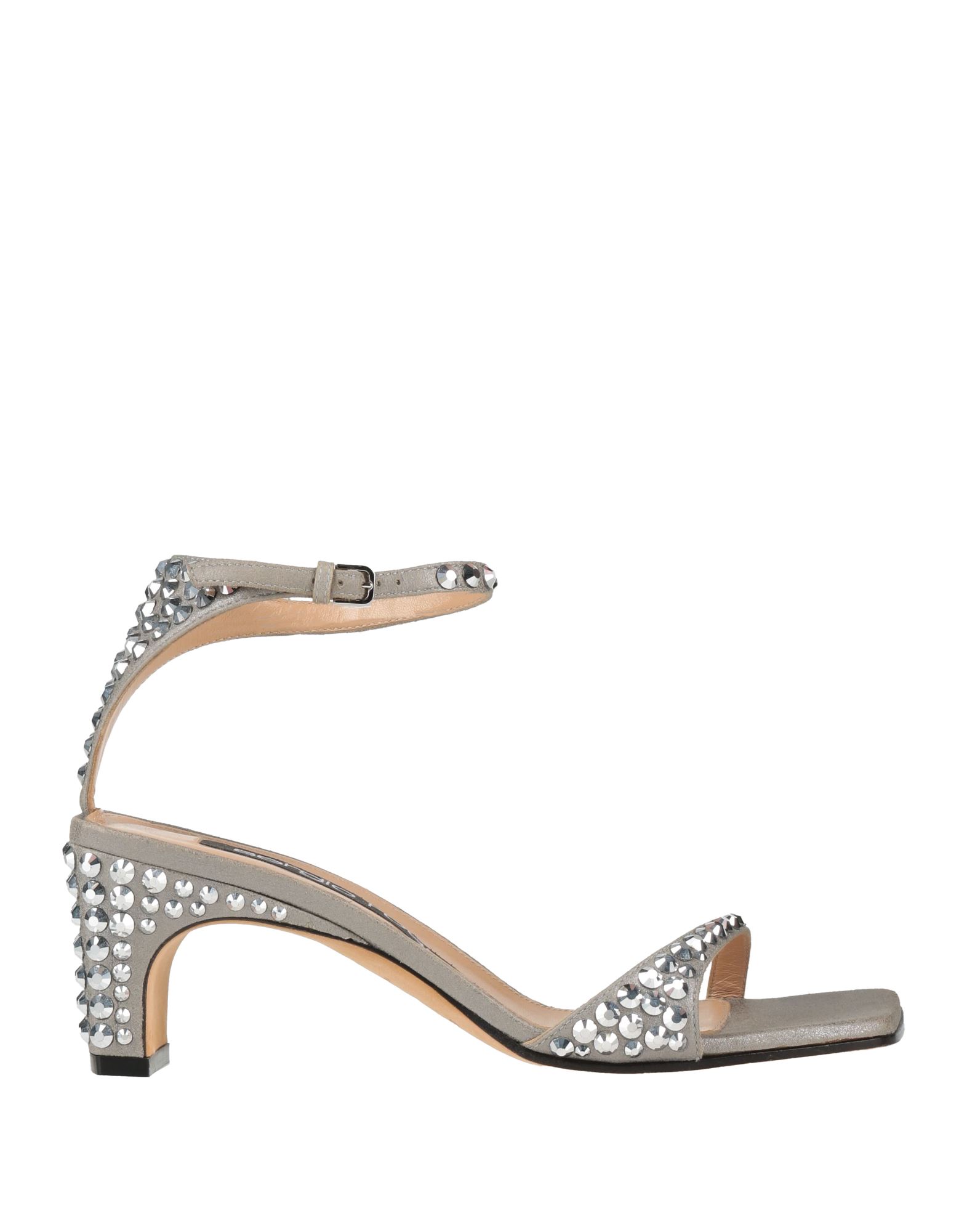 SERGIO ROSSI Sandale Damen Grau von SERGIO ROSSI