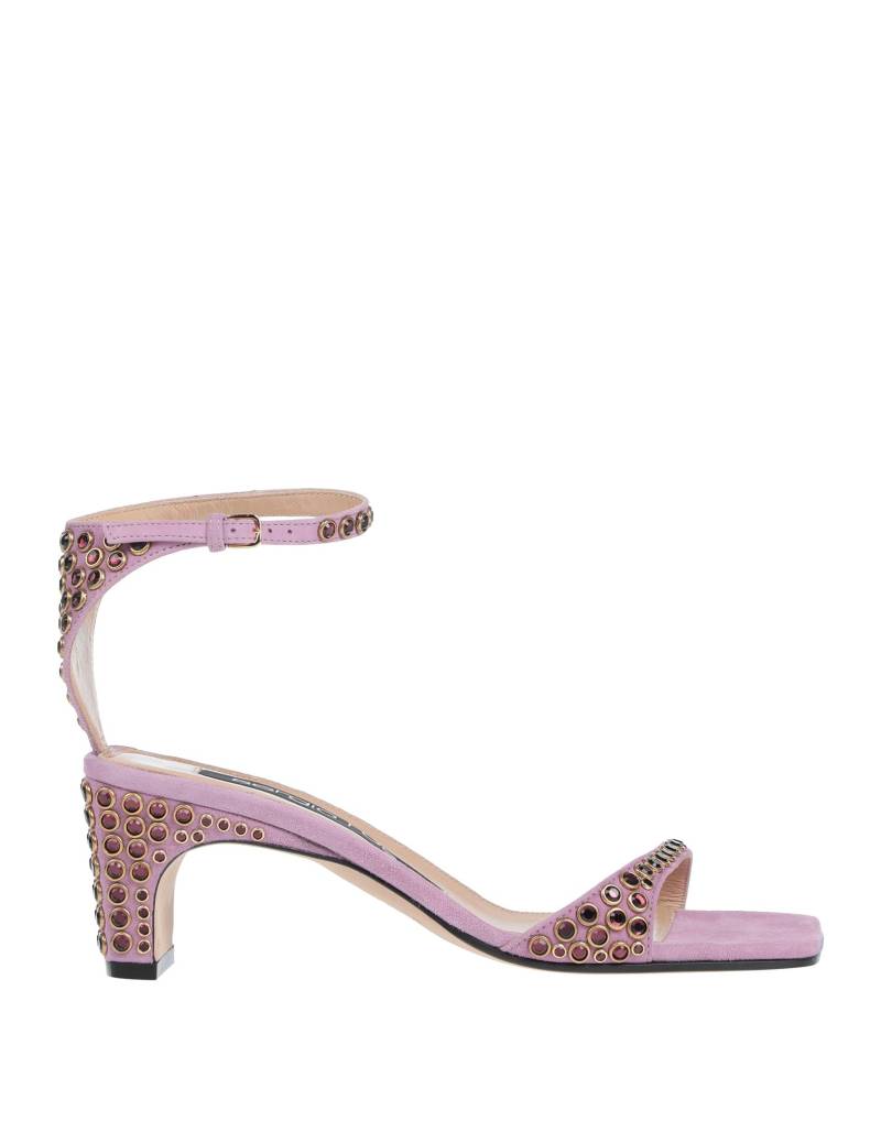 SERGIO ROSSI Sandale Damen Lila von SERGIO ROSSI