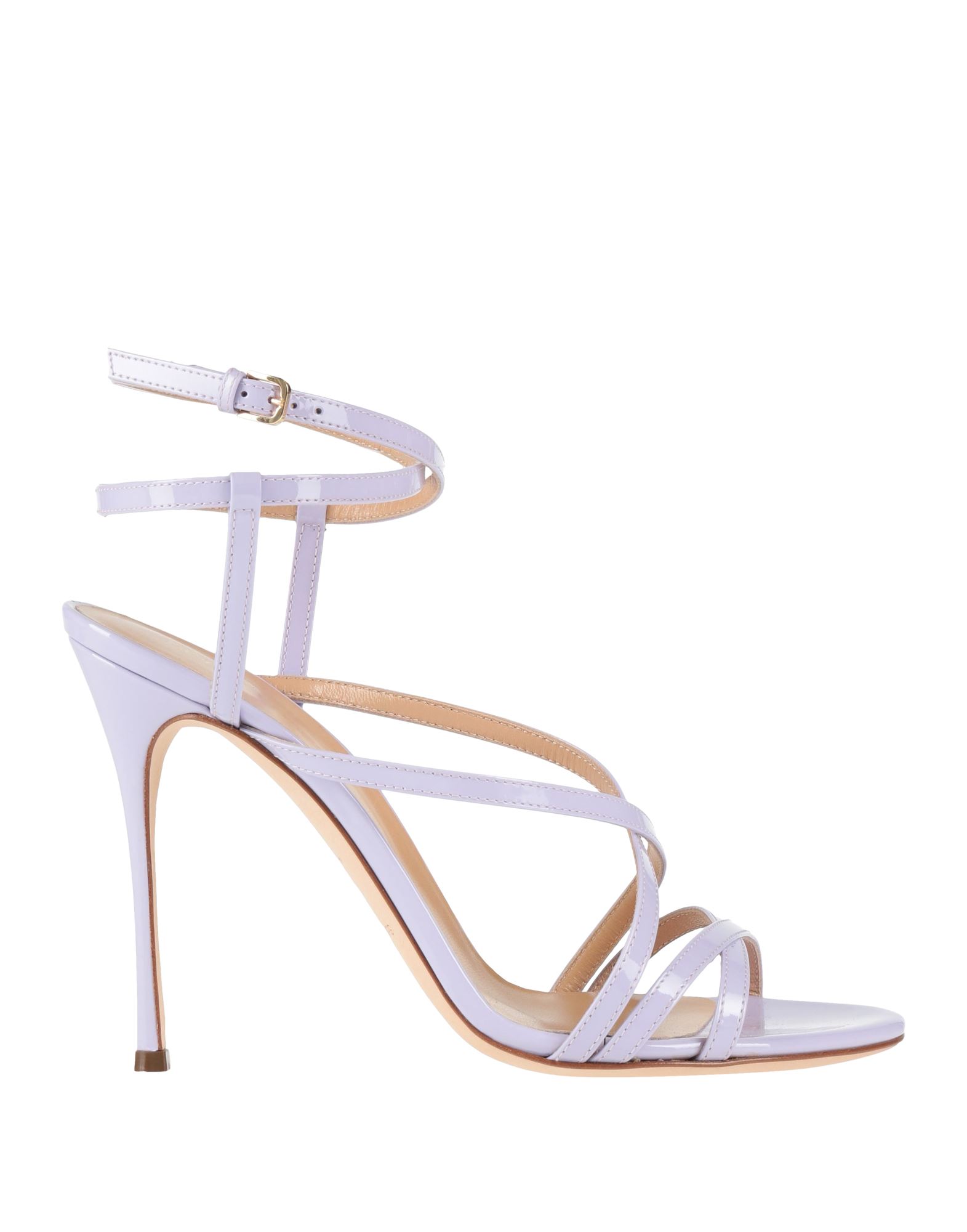 SERGIO ROSSI Sandale Damen Lila von SERGIO ROSSI