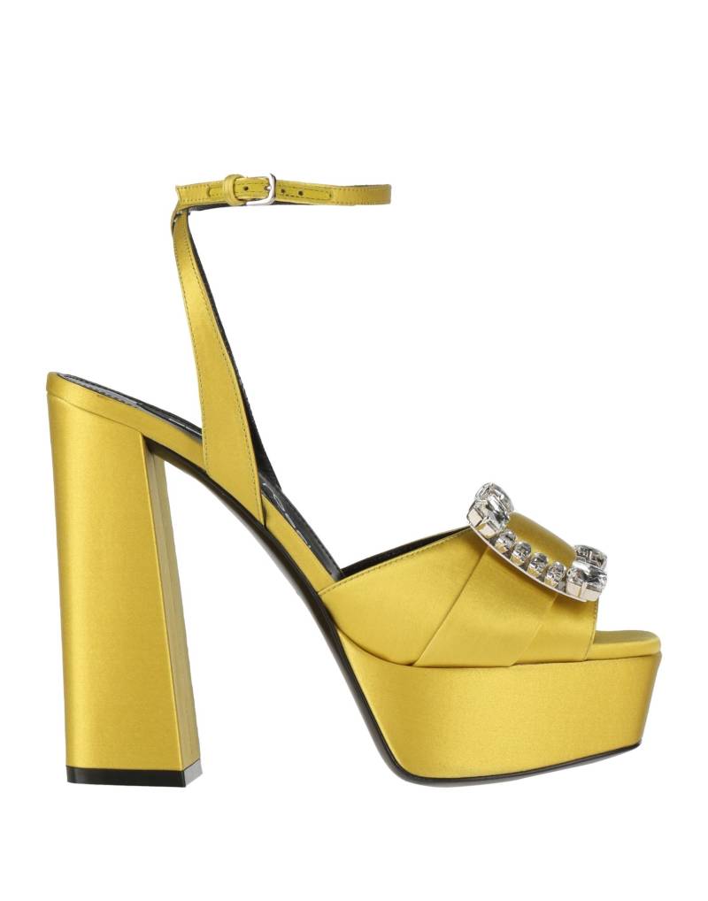 SERGIO ROSSI Sandale Damen Limettengrün von SERGIO ROSSI