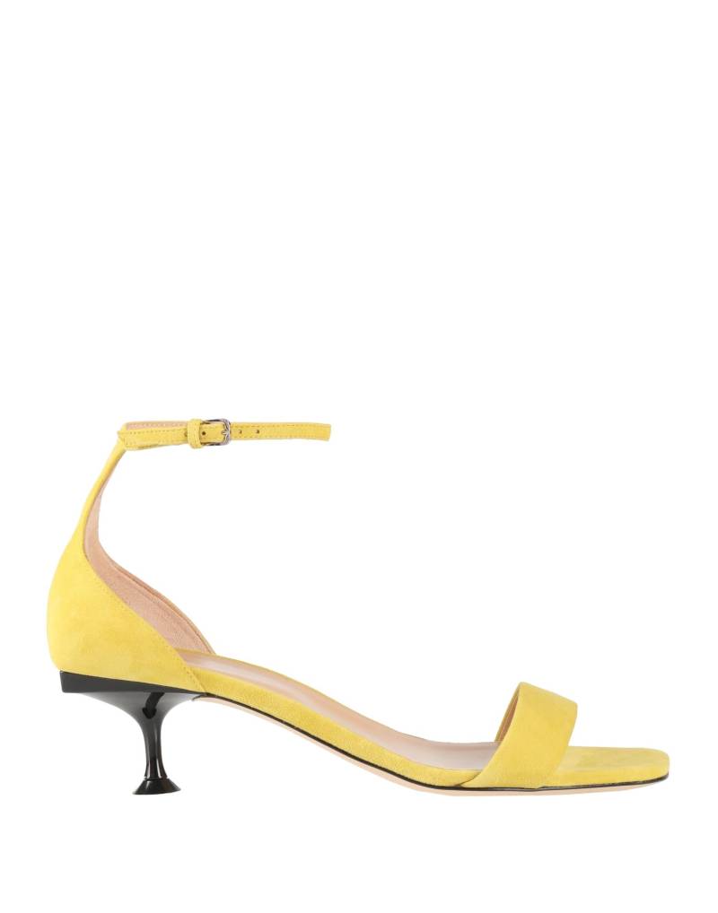 SERGIO ROSSI Sandale Damen Pastellgelb von SERGIO ROSSI