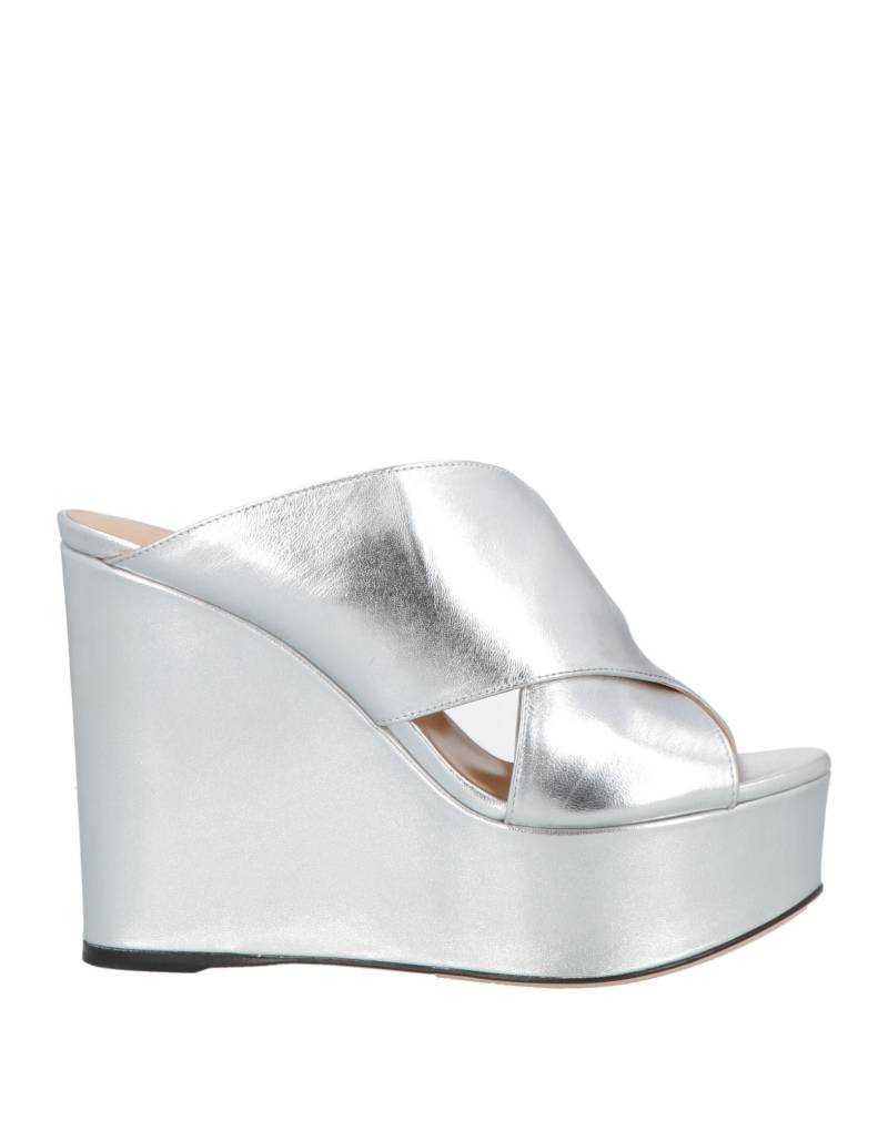 SERGIO ROSSI Sandale Damen Silber von SERGIO ROSSI