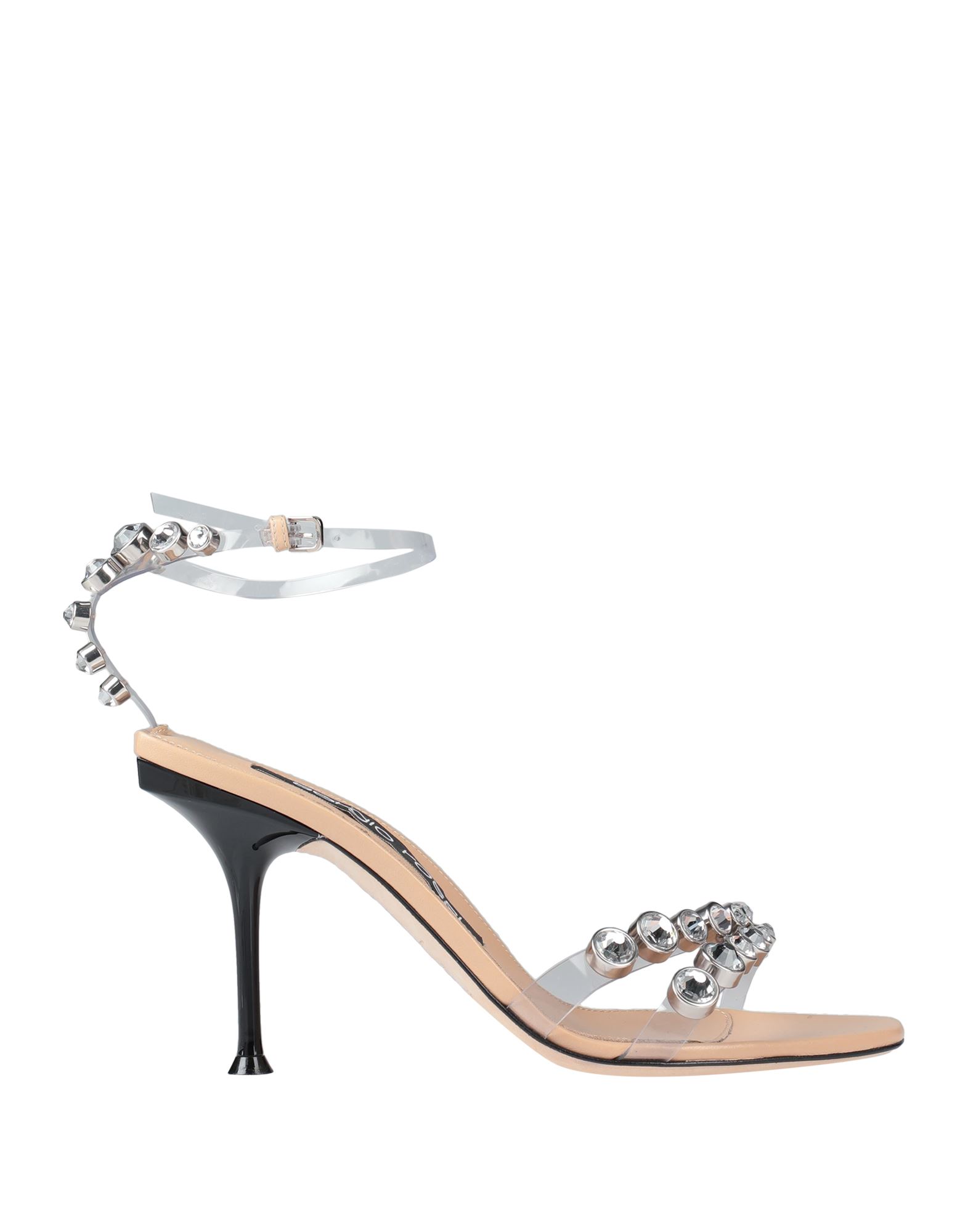 SERGIO ROSSI Sandale Damen Transparent von SERGIO ROSSI