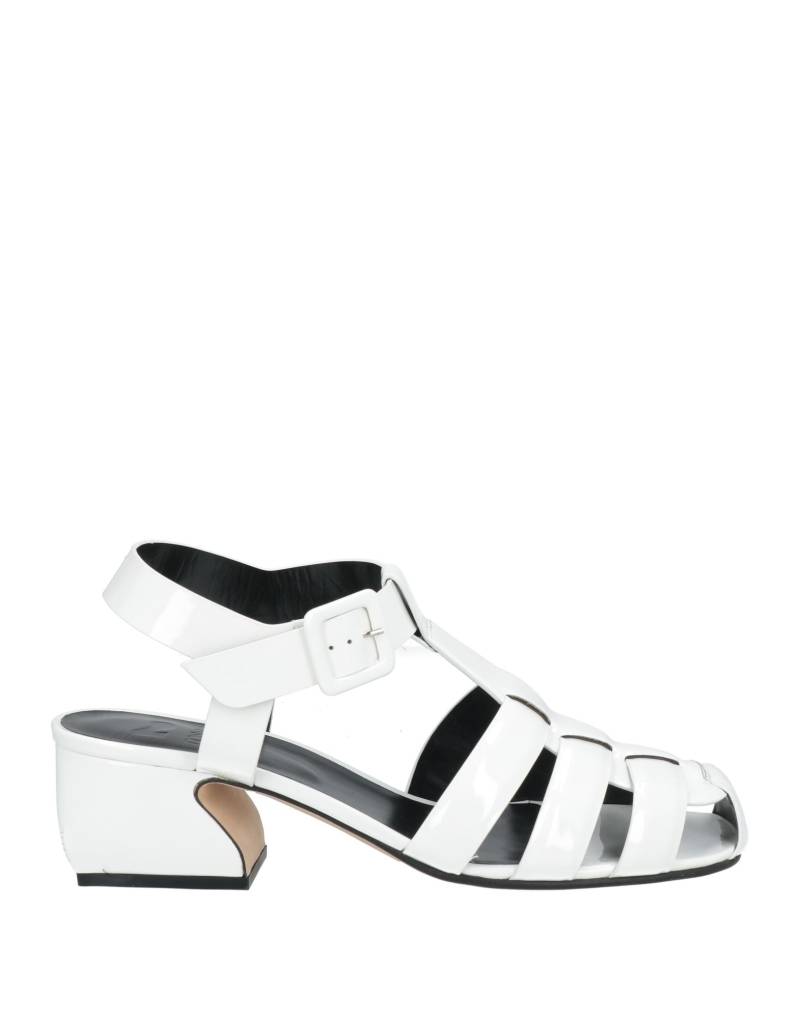 SERGIO ROSSI Sandale Damen Weiß von SERGIO ROSSI