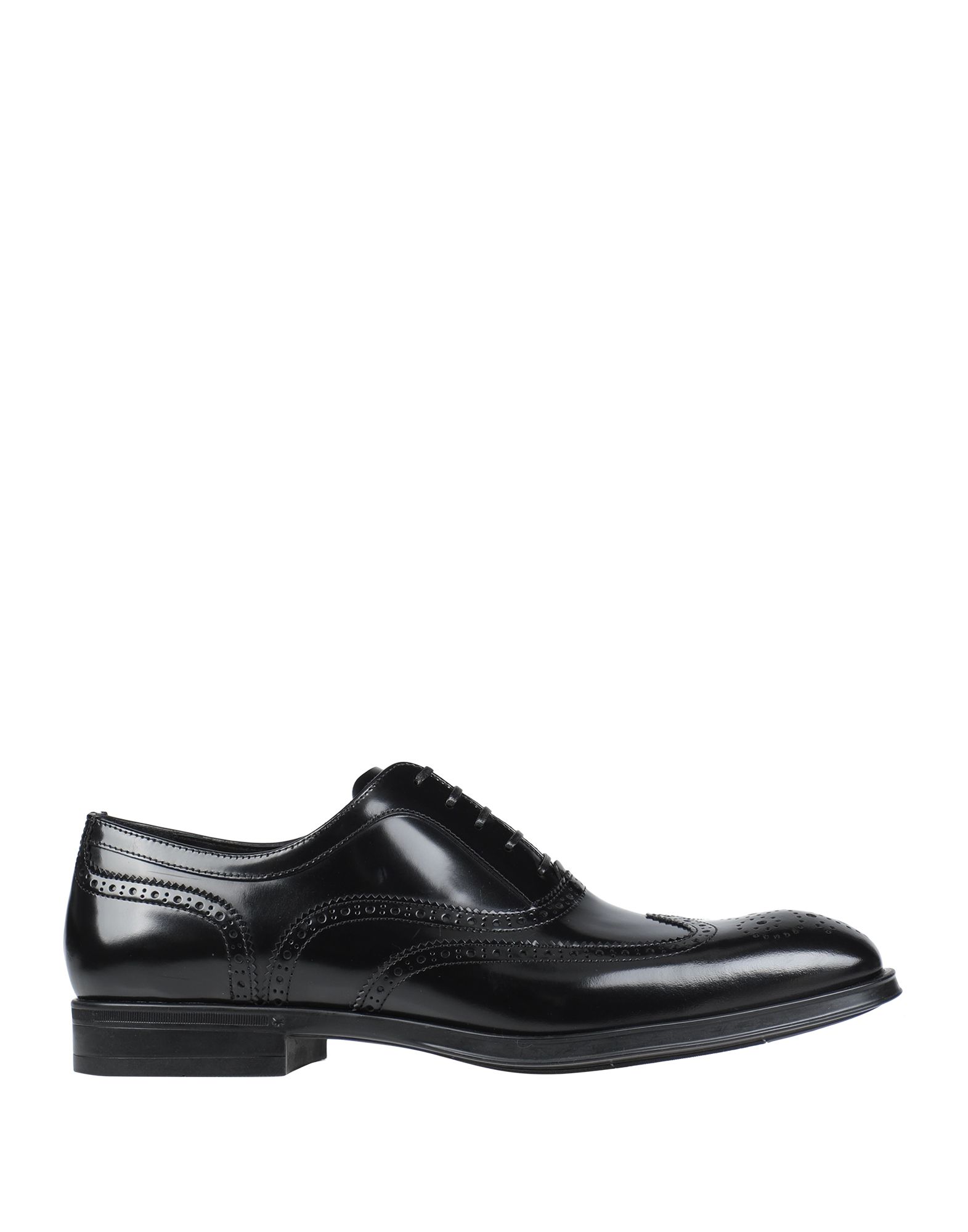 SERGIO ROSSI Schnürschuh Herren Schwarz von SERGIO ROSSI