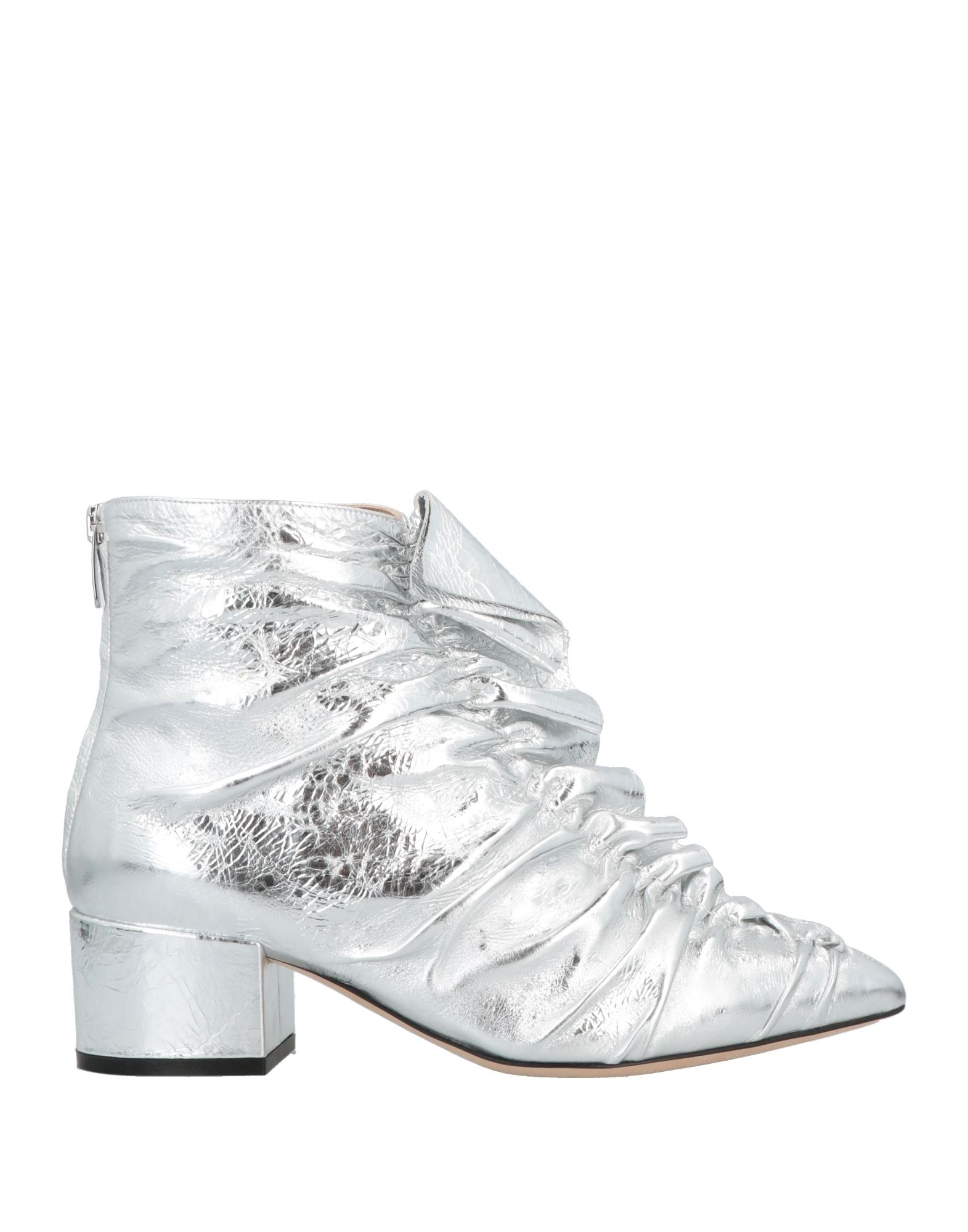 SERGIO ROSSI Stiefelette Damen Silber von SERGIO ROSSI