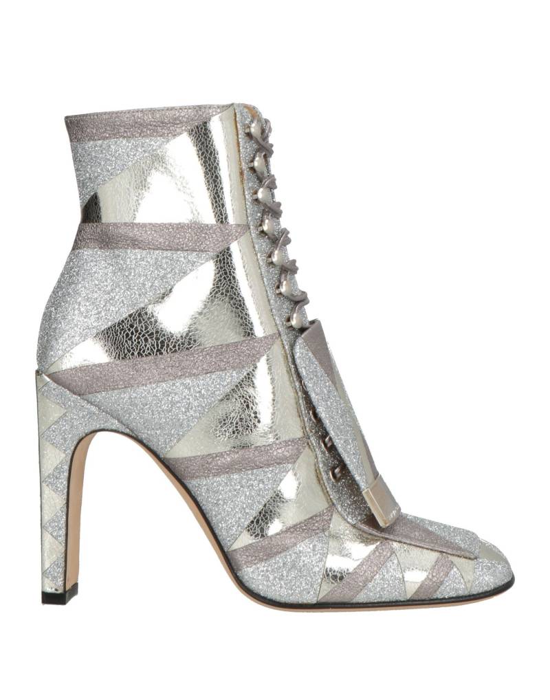 SERGIO ROSSI Stiefelette Damen Silber von SERGIO ROSSI