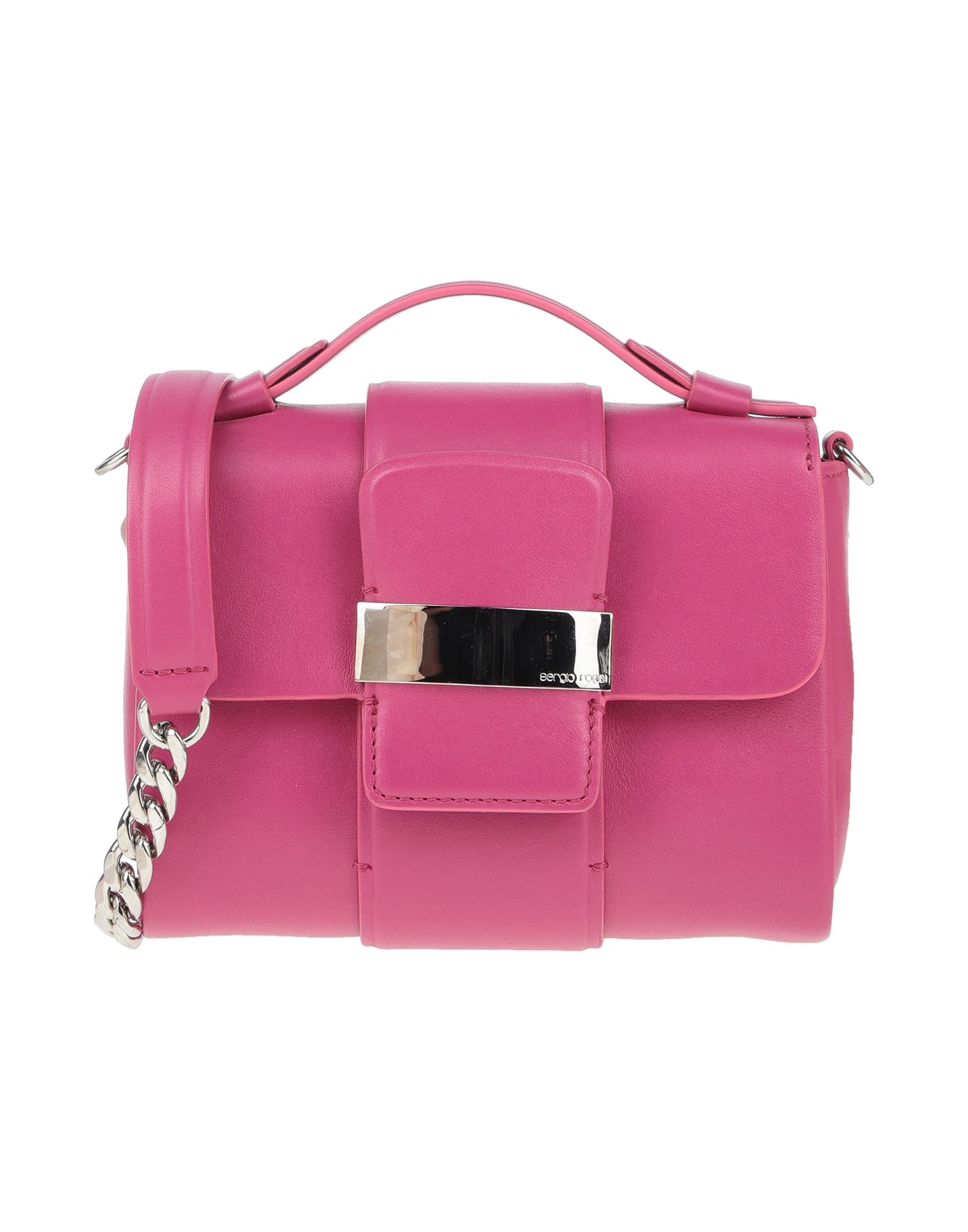 SERGIO ROSSI Umhängetasche Damen Fuchsia von SERGIO ROSSI
