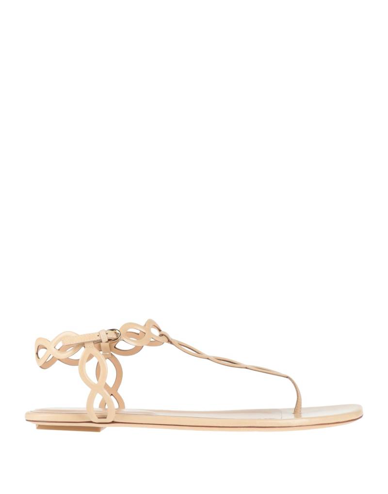 SERGIO ROSSI Zehentrenner Damen Beige von SERGIO ROSSI