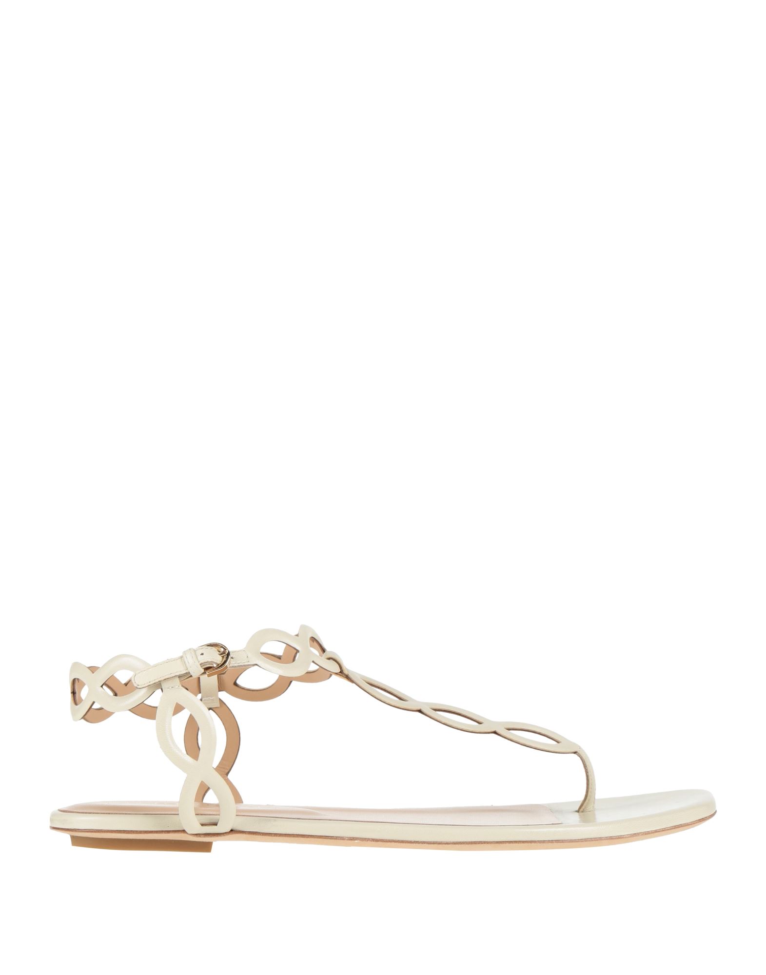 SERGIO ROSSI Zehentrenner Damen Elfenbein von SERGIO ROSSI