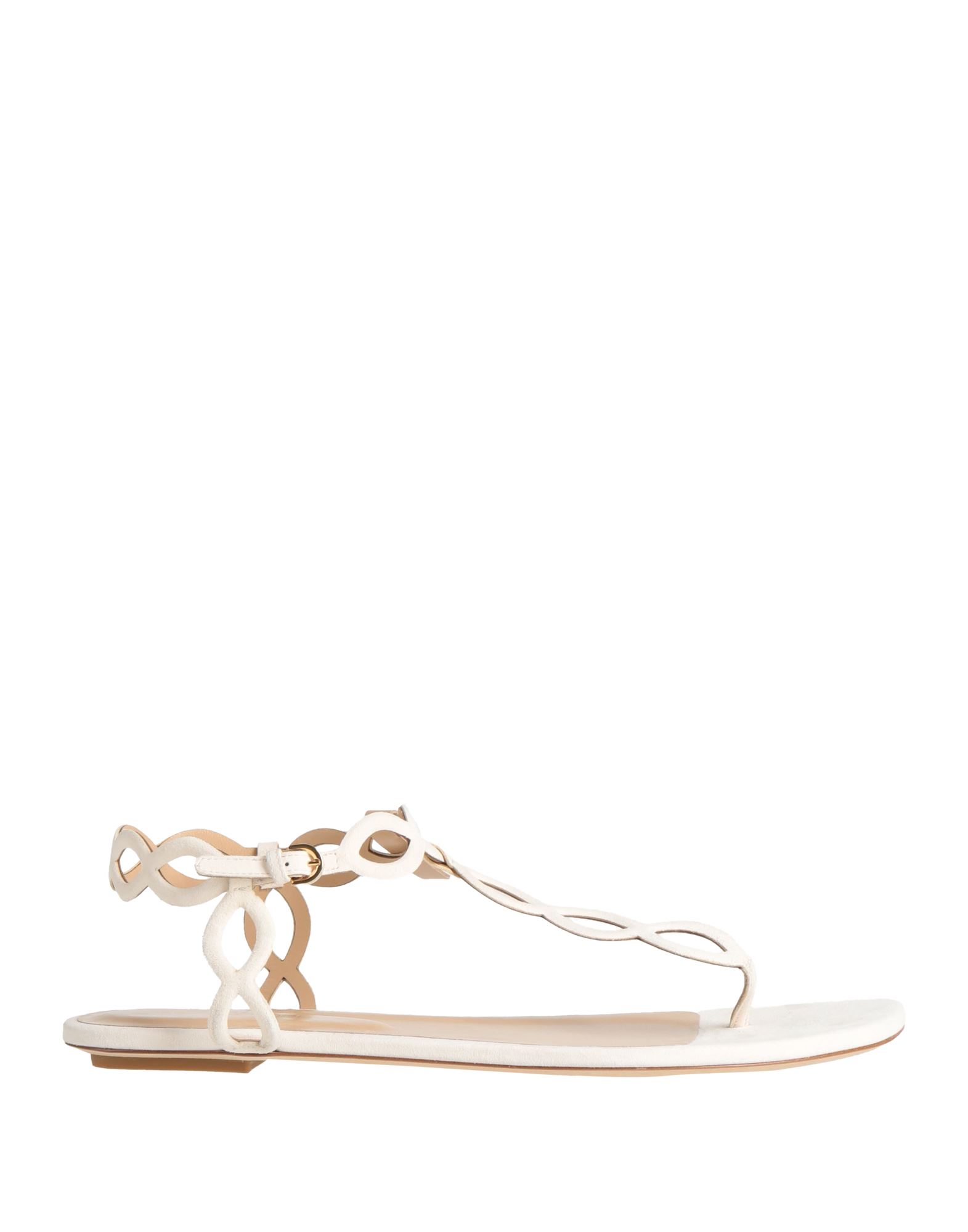 SERGIO ROSSI Zehentrenner Damen Elfenbein von SERGIO ROSSI