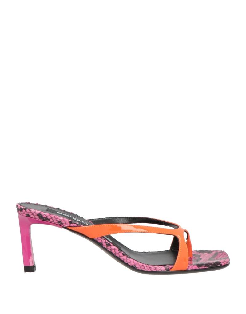 SERGIO ROSSI Zehentrenner Damen Orange von SERGIO ROSSI