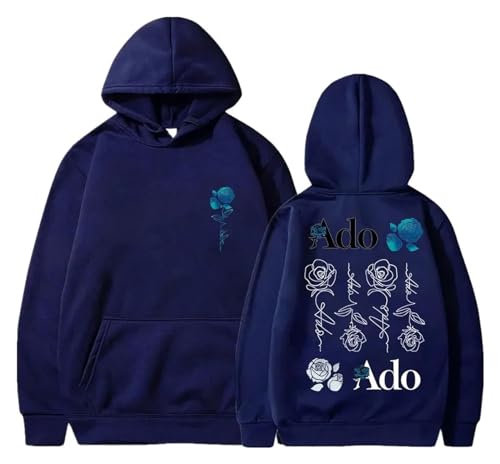 ADO Wish Tour Merch Hoodie 2D Gedruckt Langarm Casual Lose Sweatshirt Kapuzenpullover (Color : 5, Size : 3XL) von SERLA