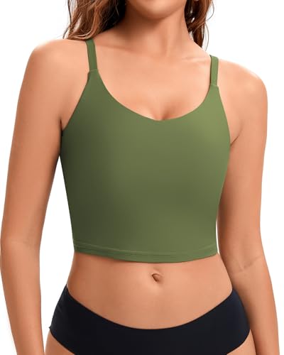 SERSARY Bikini Oberteil Damen Einzeln Schnell Trocknend Padded Cropped Tankini Oberteil Blumenmuster Bikinioberteile Bustier Push up Top Swim Badeoberteil Luftige Mesh-Innen,Grün,S von SERSARY