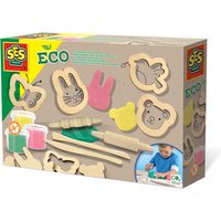 SES Creative® Eco Knete mit Holzwerkzeugen von SES Creative