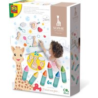 SES Creative® Sophie la girafe - Badewannen-Malstifte mit Formen von SES Creative