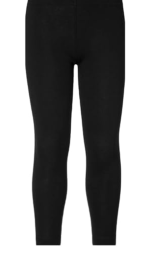 SES Kinder Thermo Leggings mit Innenfleece im 2er Pack (schwarz, 104/110) von SES