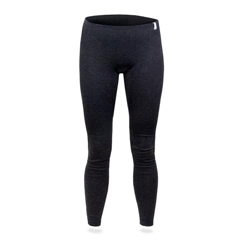 SES Thermounterhose Damen lang 44 Anthrazit aus 75% Baumwolle & 25% Polyester/atmungsaktive Lange Unterhosen Damen/Thermounterwäsche Damen für Wärme & Komfort von SES