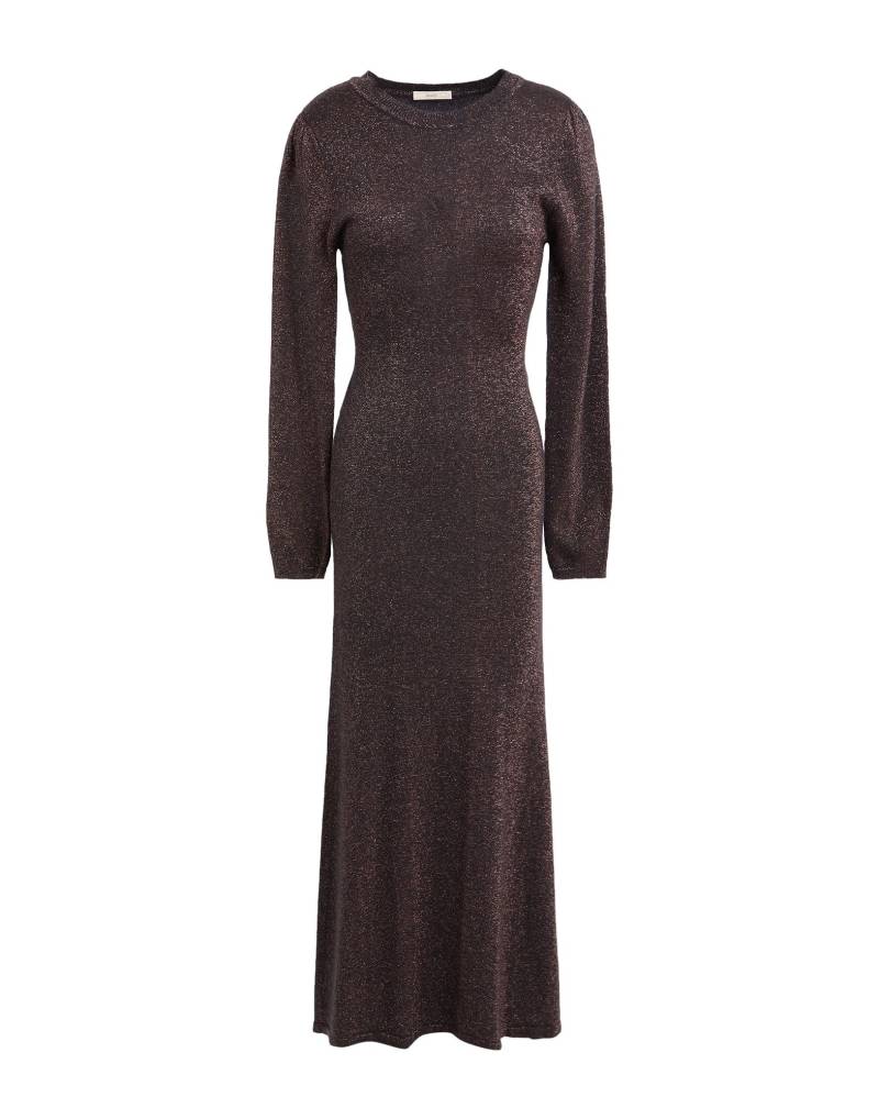 SESSUN Midi-kleid Damen Dunkelbraun von SESSUN