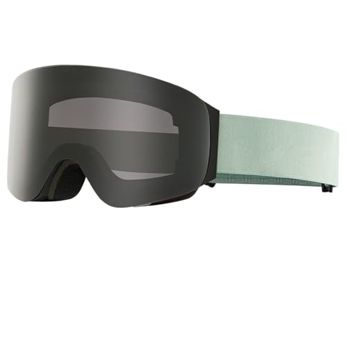 2025 High-Definition-Anti-Beschlag-Doppelglasbrille für Herren und Damen zum Skifahren und Snowboarden, Fichtengrün, 1 Stück von SETNGB