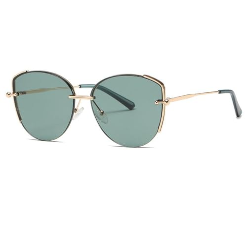 Damen Metall Nylon Polarisierte Sonnenbrille Modischer Streetstyle All-Match Sonnen von SETNGB