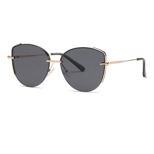 Damen Metall Nylon Polarisierte Sonnenbrille Modischer Streetstyle All-Match Sonnen von SETNGB