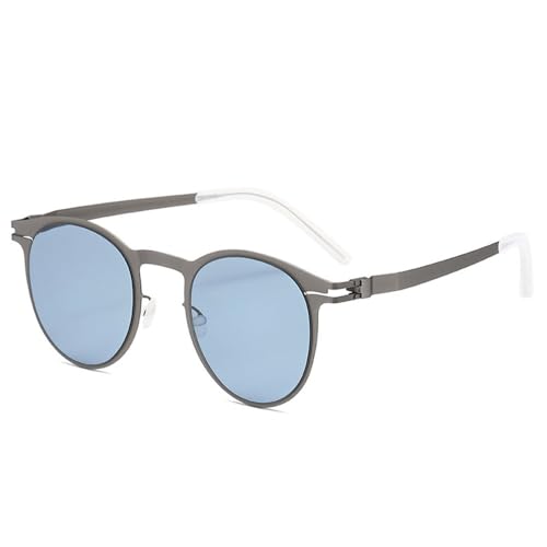 Modische polarisierte Sonnenbrille aus Metall für Männer und Frauen im Outdoor- und Streetstyle-Stil mit UV-Schutz,C2,150 * 148 * 50mm von SETNGB