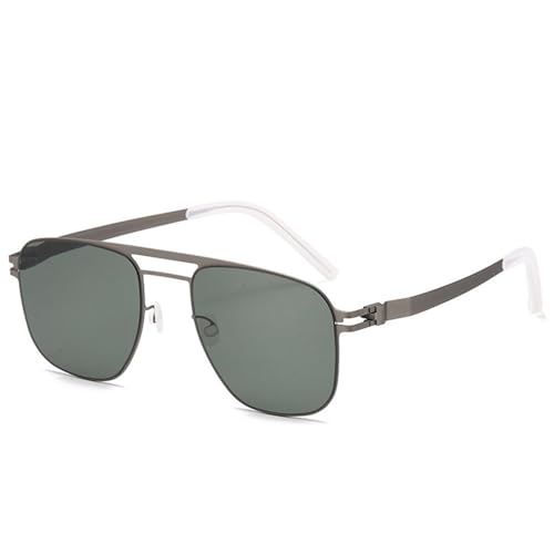 Modische polarisierte Sonnenbrille aus Metall für Männer und Frauen im Outdoor- und Streetstyle-Stil mit UV-Schutz,C3,150 * 135 * 47mm von SETNGB