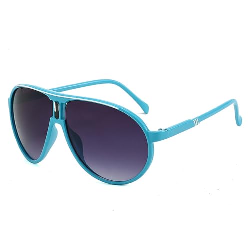 Retro Sonnenbrille Outdoor Sports Ultraleichte Brille UV400 Sonnenbrille,C9,141 * 147 * 37mm von SETNGB