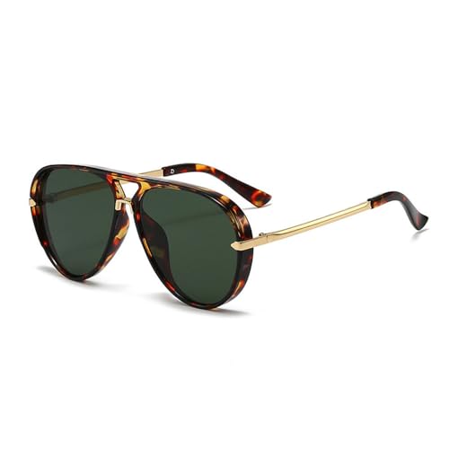 SETNGB 2025 Modische, vielseitige Sonnenbrille für Männer und Frauen, UV400-Schutz für Autofahrten, Reisen und Sonnenblenden im Freien, C12, 133 x 145 x 51 mm von SETNGB