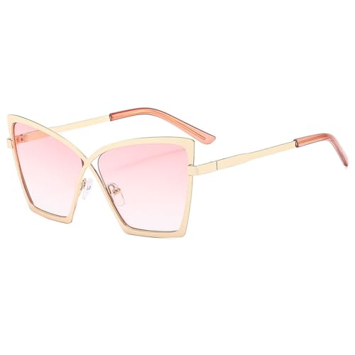 SETNGB 2025 Modische und vielseitige Sonnenbrille mit großem Rahmen für Damen, für Outdoor-Fotografie und Autofahren, Sonnenschutz, UV-Schutz, Sonnenbrille, C5, 150 x 146 x 48 mm von SETNGB