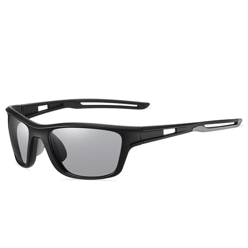 SETNGB 2025 Stilvolle Outdoor-Radsport-Sonnenbrillen für Männer und Frauen mit TR-Rahmen und TAC-polarisierten Gläsern für winddichte UV-Schutz-Sonnenbrillen,C4,128 * 142 * 45mm von SETNGB