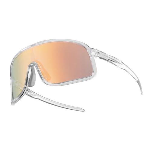 SETNGB Antibeschlag-Sonnenbrille mit photochromer Polarisation für Outdoor-Radfahren, Straßenradfahren und winddichte Sonnenbrillen für Männer und Frauen,C6,133 * 142 * 60mm von SETNGB