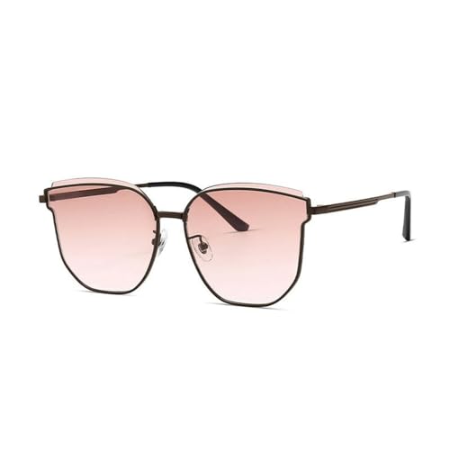 SETNGB Modische Damen-Sonnenbrille mit großem Rahmen aus Nylon, hochauflösende Straßenfotografie, Sonnenschutz, UV-Schutz, Sonnenbrille, C4, 147 x 150 x 53 mm von SETNGB
