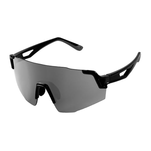 SETNGB Modische polarisierte photochrome Sport-Sonnenbrille zum Laufen und Radfahren, winddichte UV-Schutz-Sonnenbrille,C1,135 * 95 * 60mm von SETNGB