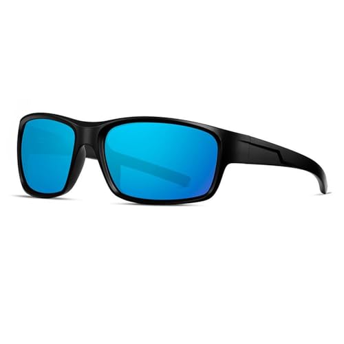 SETNGB Outdoor Angeln Sonnenschutz Herren Polarisierte Sonnenbrille Casual Sportbrille TAC Linse UV-Schutz Sonnenbrille,C2,125 * 144 * 45mm von SETNGB
