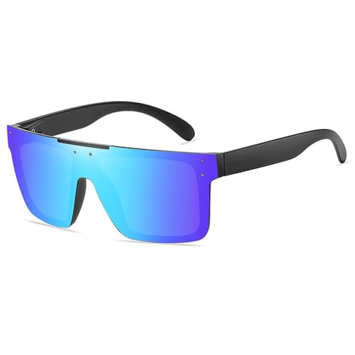SETNGB Polarisierte Sonnenbrillen für Outdoor-Sportarten für Herren und Damen zum Laufen und Radfahren, winddichte Sonnenbrillen mit UV-Schutz,C2,136 * 143 * 51mm von SETNGB