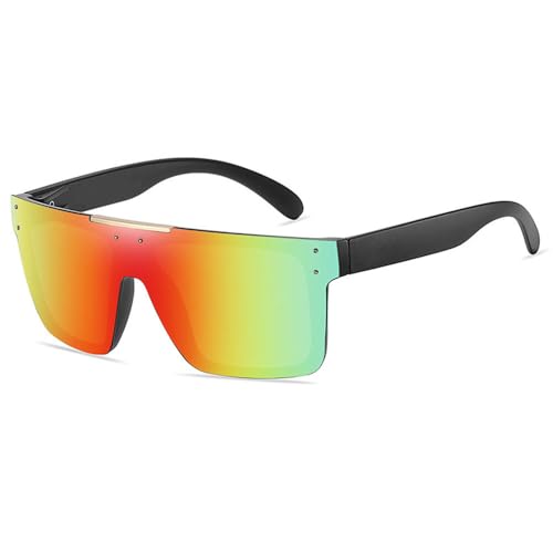 SETNGB Polarisierte Sonnenbrillen für Outdoor-Sportarten für Herren und Damen zum Laufen und Radfahren, winddichte Sonnenbrillen mit UV-Schutz,C5,136 * 143 * 51mm von SETNGB