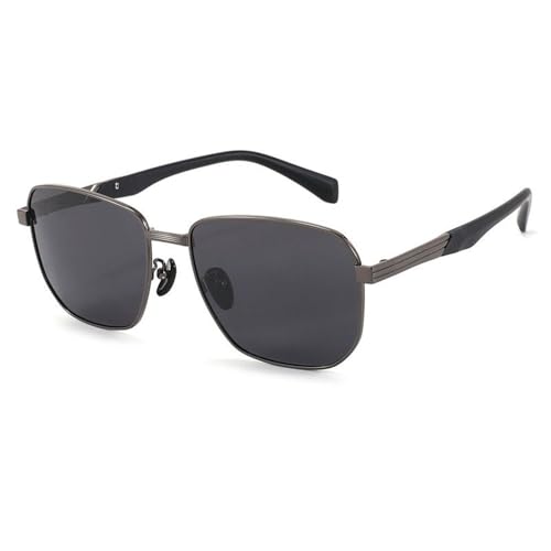 SETNGB Stilvolle Herren-Fahrbrille Nachtsichtbrille Stilvolle winddichte und UV-beständige polarisierte Sonnenbrille für den Außenbereich,C3,144 * 146 * 49mm von SETNGB