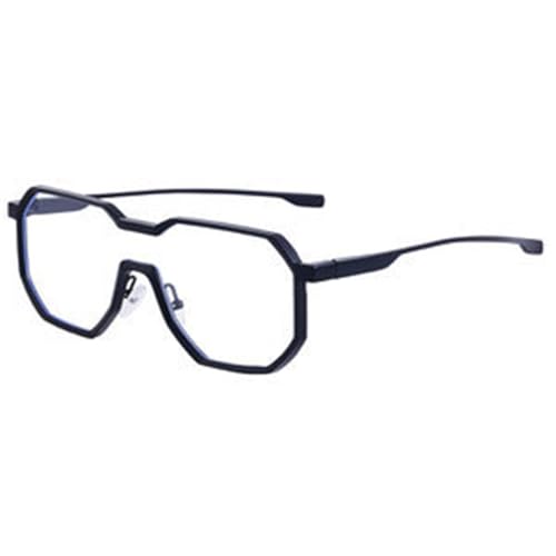 SETNGB Stilvolle Herren-Sonnenbrille mit quadratischem Rahmen, einteilig, polarisiert, Sonnenschutz im Freien zum Autofahren, UV-Schutz, Sonnenbrille, C8, 142 x 139 x 49 mm von SETNGB