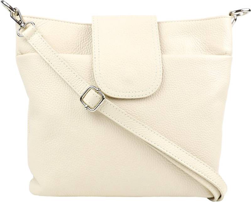 SEVA Schultertasche Umhängetasche Damen Echtleder mit Verstellbar Abnehmbar Breiter Gurt (5 Innenfächer, 2 Außenfächer, Vielen Farben), Crossbody Tasche, vielen verschiedenen Farben, Made in Italy von SEVA