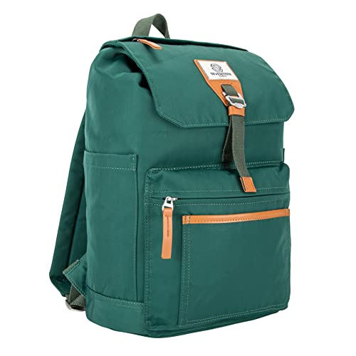 SEVENTEEN LONDON – 16L Laptop-Rucksack für Damen 15 Zoll Mädchen Jungen Schulrucksack Wasserabweisendes Nylon Gefalteten Kordelzug Rucksack in Smaragdgrün für Universität/Reisen/Herren – 'Fulham' SEVENTEEN LONDON – 16L Laptop-Rucksack für Damen 15 Zoll Mädchen Jungen Schulrucksack Wasserabweisendes Nylon Gefalteten Kordelzug Rucksack in Smaragdgrün für Universität/Reisen/Herren – 'Fulham' von SEVENTEEN LONDON